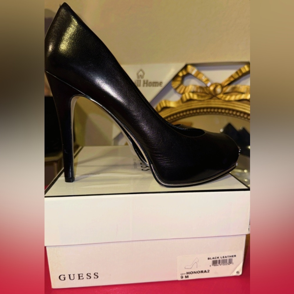 Guess Sleek Black Women's Heels